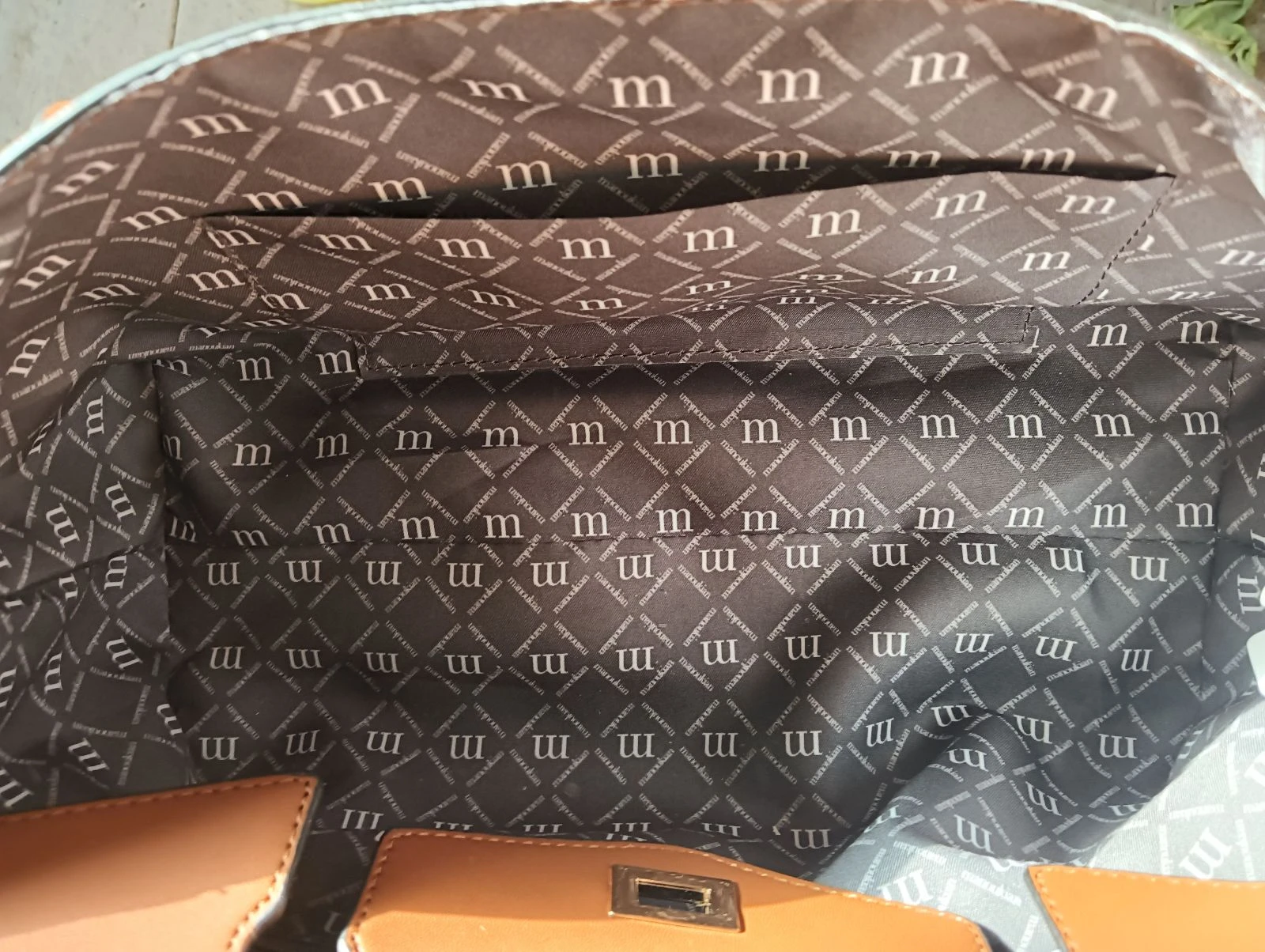 Sac à main Manoukian neuf avec étiquette - Modèle Marley (Coloris Écureuil) – photo 4
